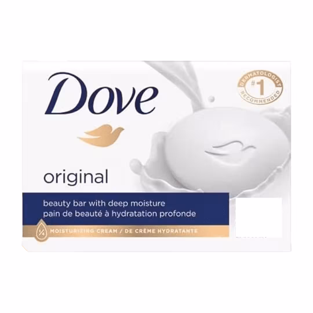 صابون کرمی داو مدل اورجینال، وزن 135 گرم