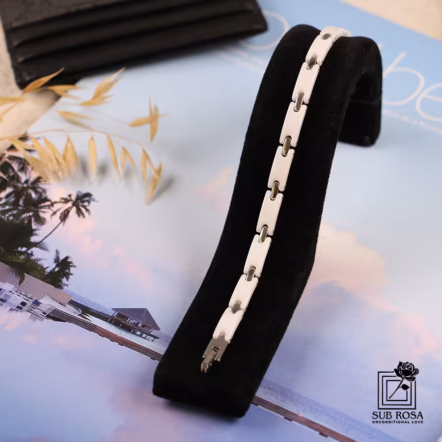 دستبند تنگستن سفید 260-12995