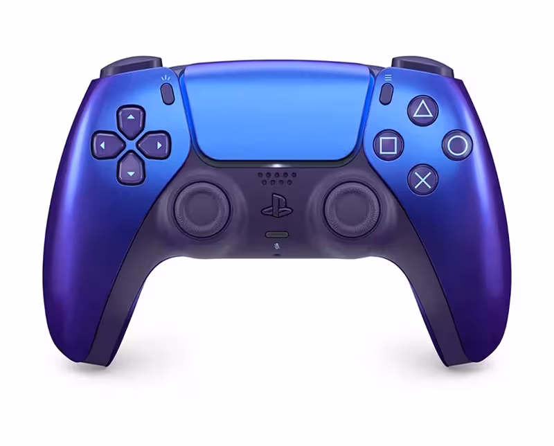 دسته بازی PS5 آبی نیلی کروم مدل DualSense | آرکا 90