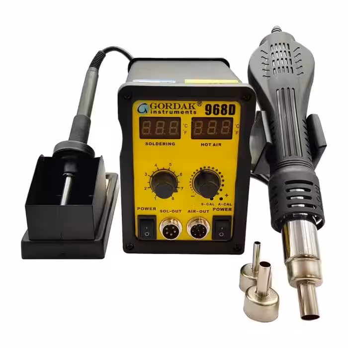 هیتر و هویه دیجیتالی دو کاره GORDAK 968D