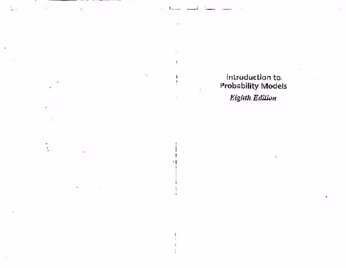 خرید و دانلود نسخه کامل کتاب Introduction to Probability Models
