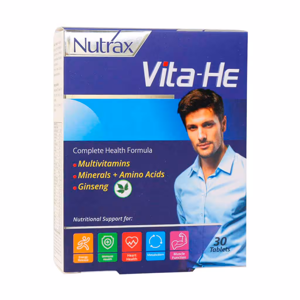 قرص ویتا هی نوتراکس | Nutrax VitaHe