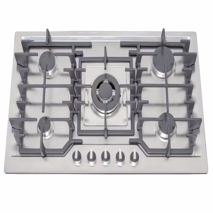 اجاق گاز رومیزی، جنس استیل، برند لیگوریا، مدل HOB62