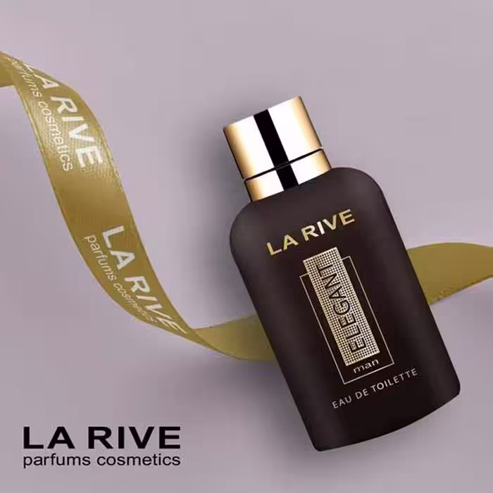 ادکلن مردانه الگانت لاریو لهستان 90 میلی لیتر LARIVE ELEGANT MAN EAU DE TOILETTE