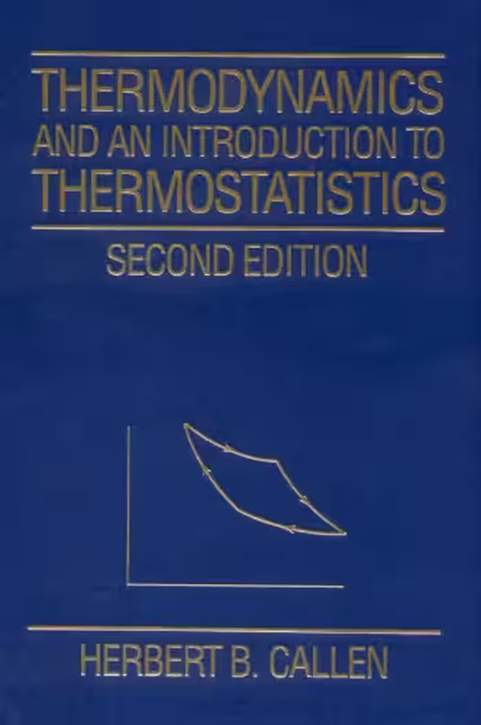 خرید و دانلود نسخه کامل کتاب Thermodynamics and an Introduction to Thermostatistics