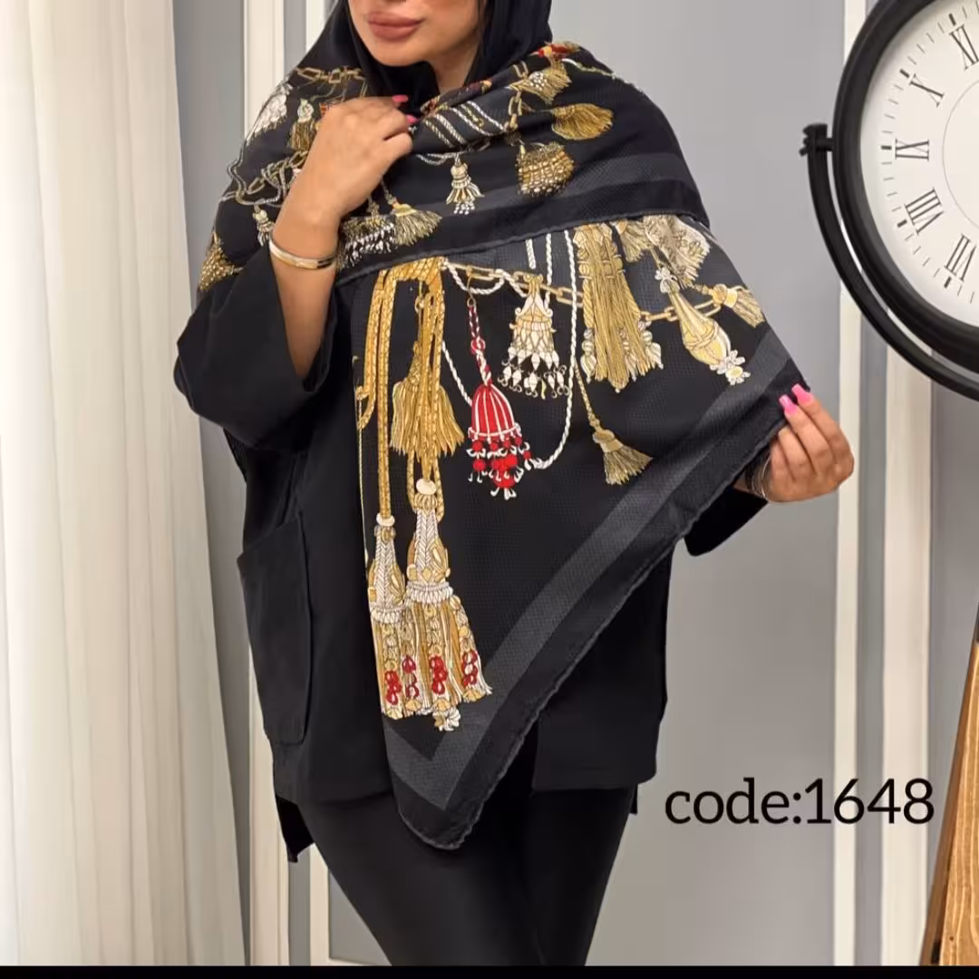 روسری طرح منگوله