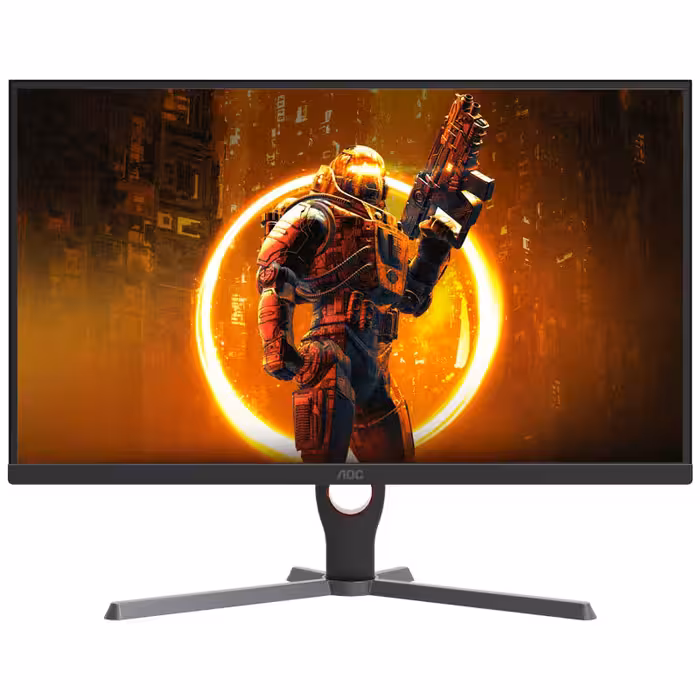 مانیتور گیمینگ ای او سی مدل 24G11E سایز 23.8 اینچ