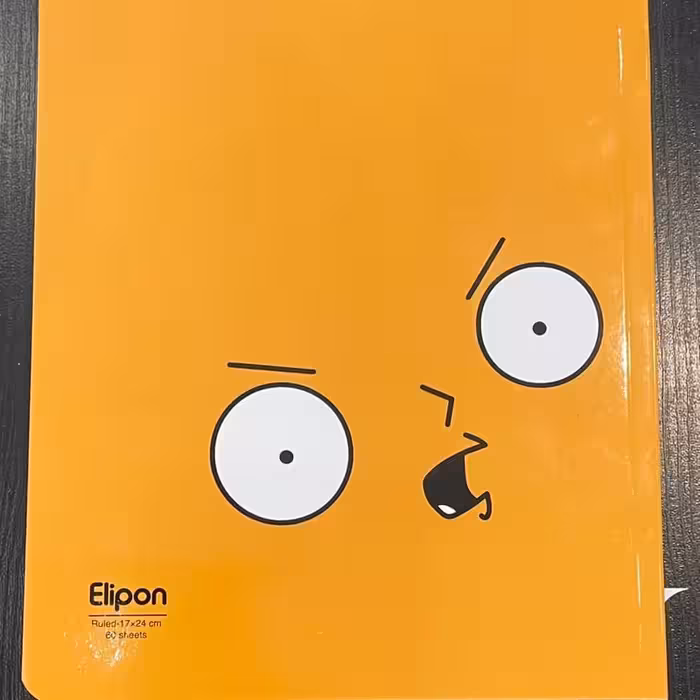 دفتر 60 برگ مارک Elipon جلد براق