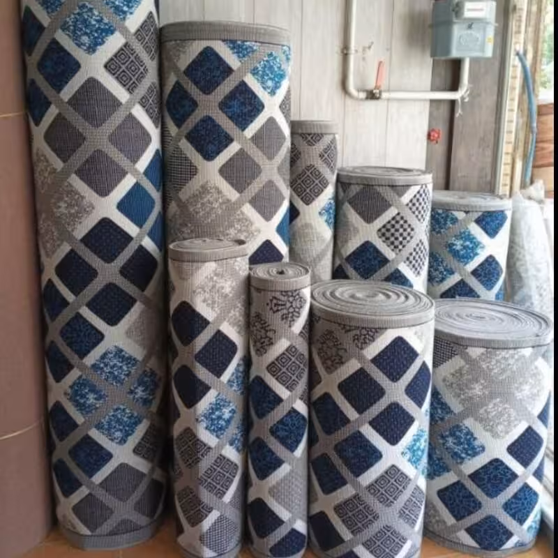 کناره گلیم ماشینی کاشان طرح فیروزه درسایزدلخواه مشتری2،85در80(هزینه ارسال باخریداروپس کرایه میباشد)