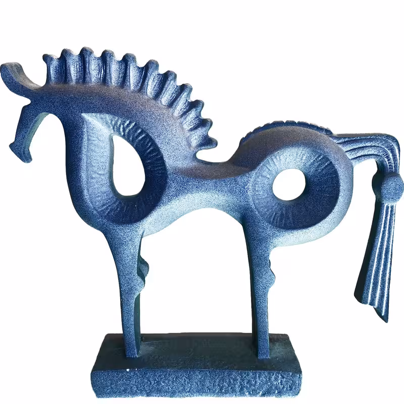 مجسمه دکوری مدل اسب اساطیر