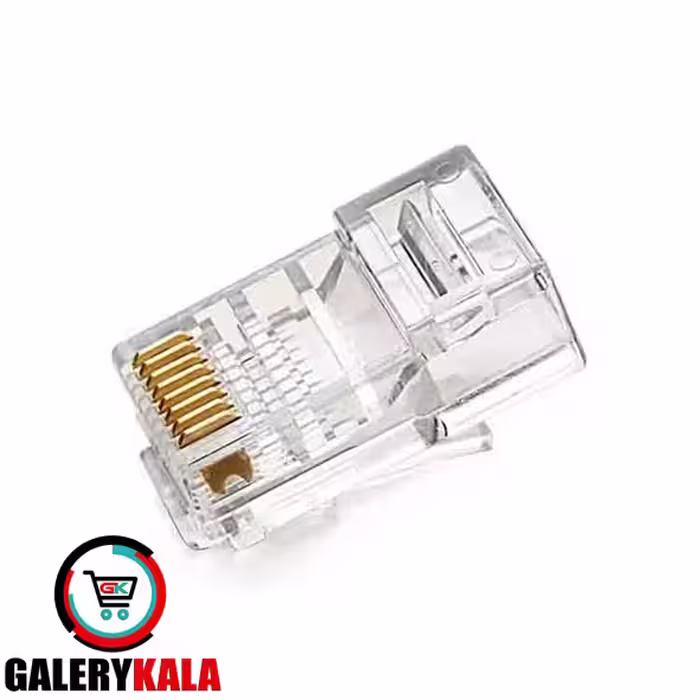 کانکتور شبکه بسته 100تایی cat5 مدل RJ45