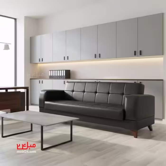 مبل اداری تختخوابشو مدل b19np مشکی