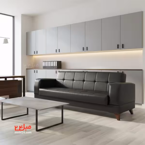 مبل اداری تختخوابشو مدل b19np مشکی