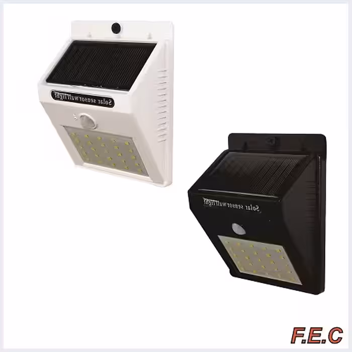 چراغ دیواری خورشیدی