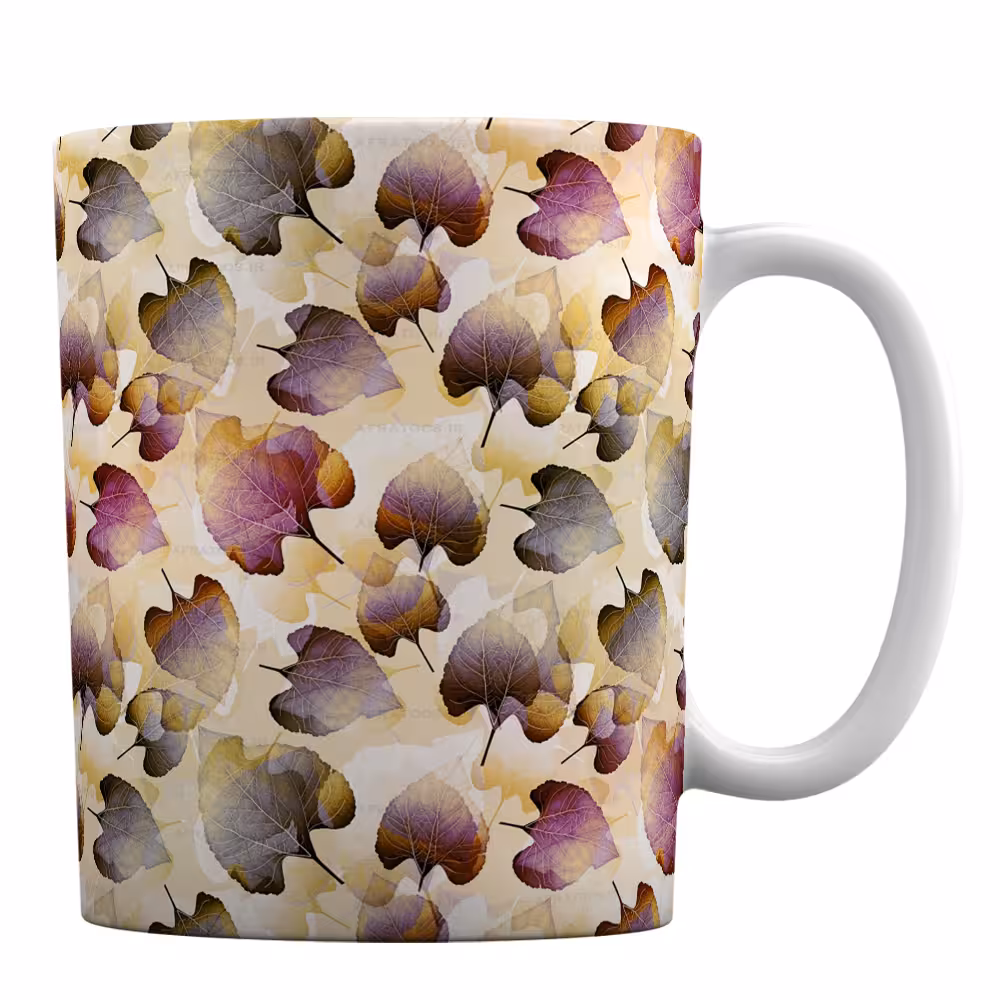 ماگ سرامیکی با طرح پاییزی کد M19