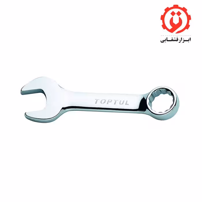 آچار کوتاه سایز 12 یکسر تخت و رینگی تاپ تول مدل AAAF1212