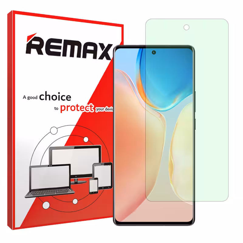 گلس ویوو X70 Pro Plus مدل گرین لایت برند ریمکس کد S