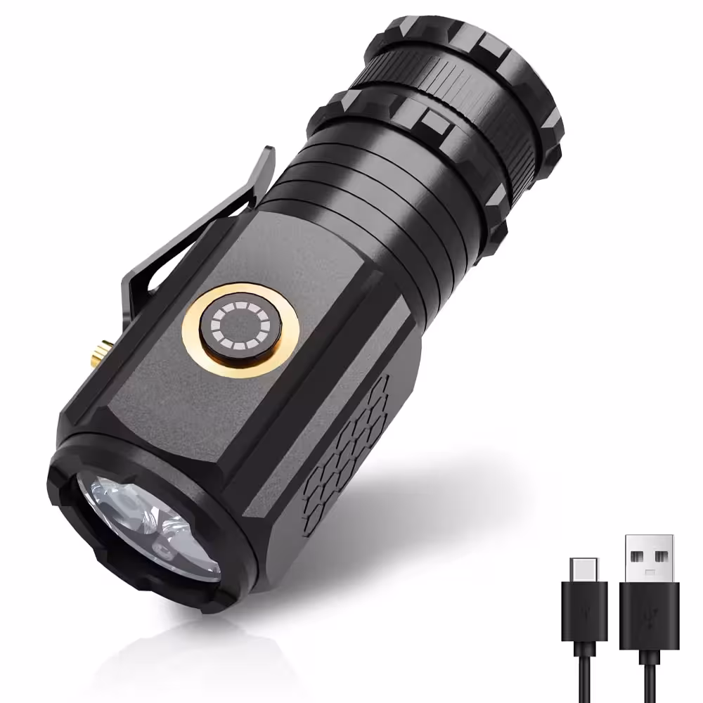 چراغ قوه پلیسی 3 لامپی