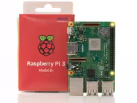 برد رزبری پای 3 مدل  B تولید انگلستان Raspberry pi 3 B  UK
