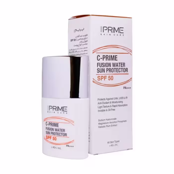 فلوئید ضد آفتاب SPF50 فیوژن واتر پرایم