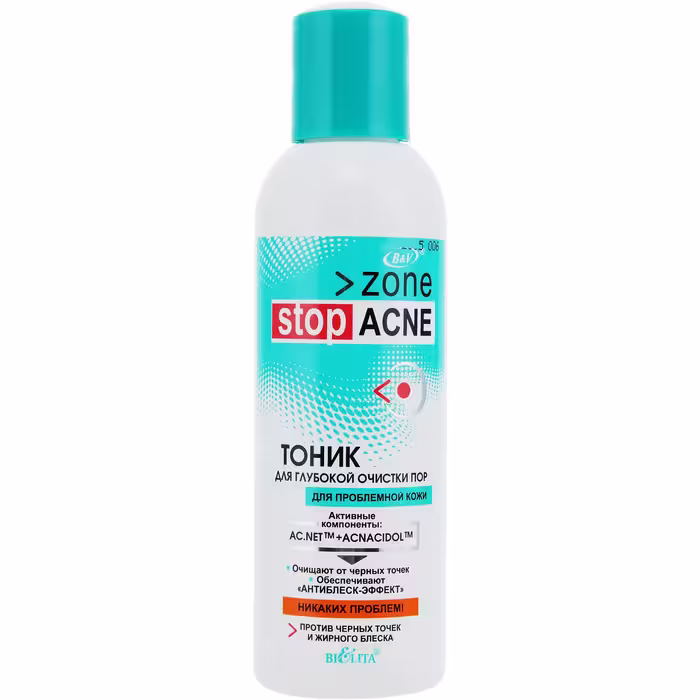 تونیک زون استاپ آکنه (Zone Stop Acne) حجم 150 میلی لیتر