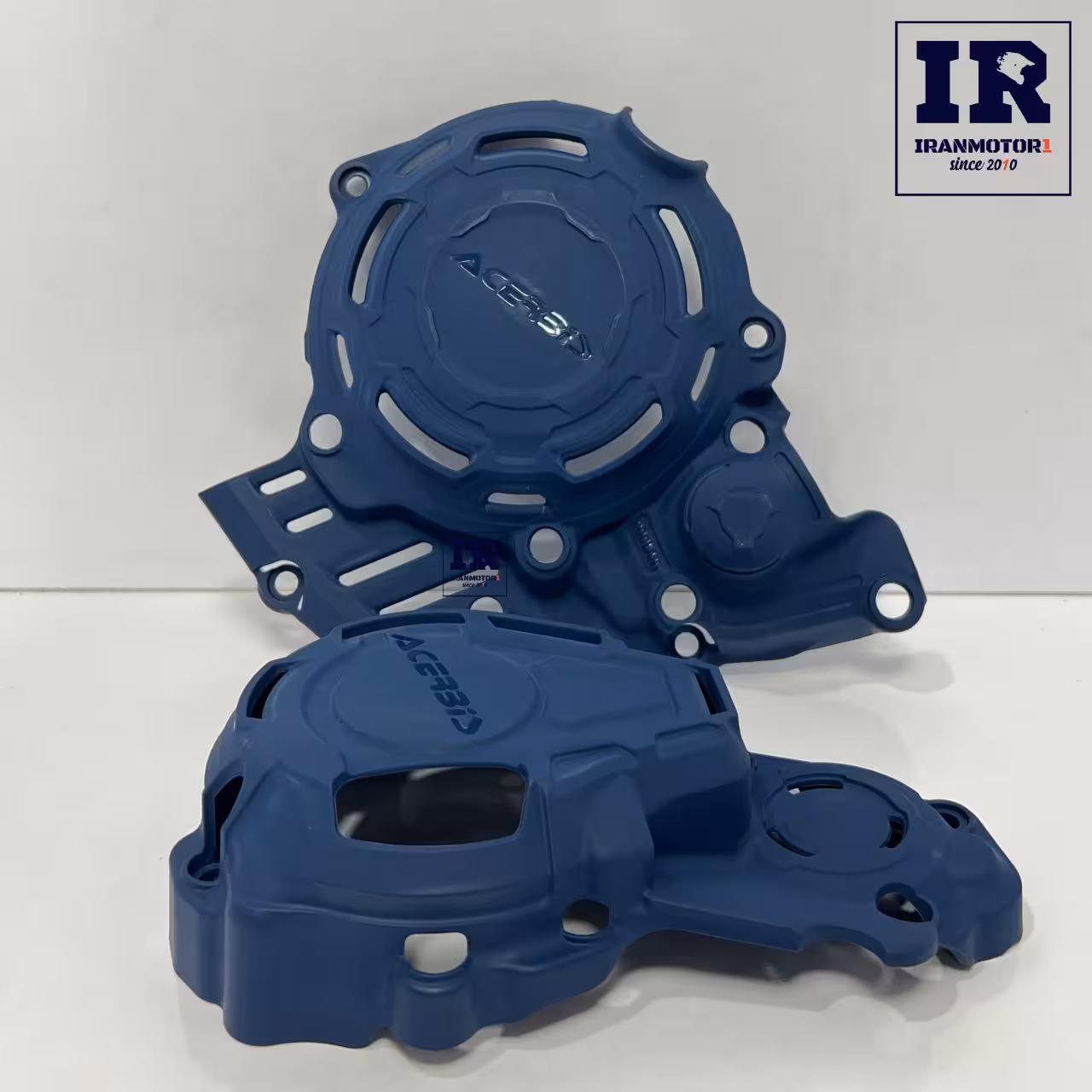 درب برق و درب کلاچ موتورسیکلت KTM SXF 250/350 2023 آبی اکربیس اورجینال Acerbis
