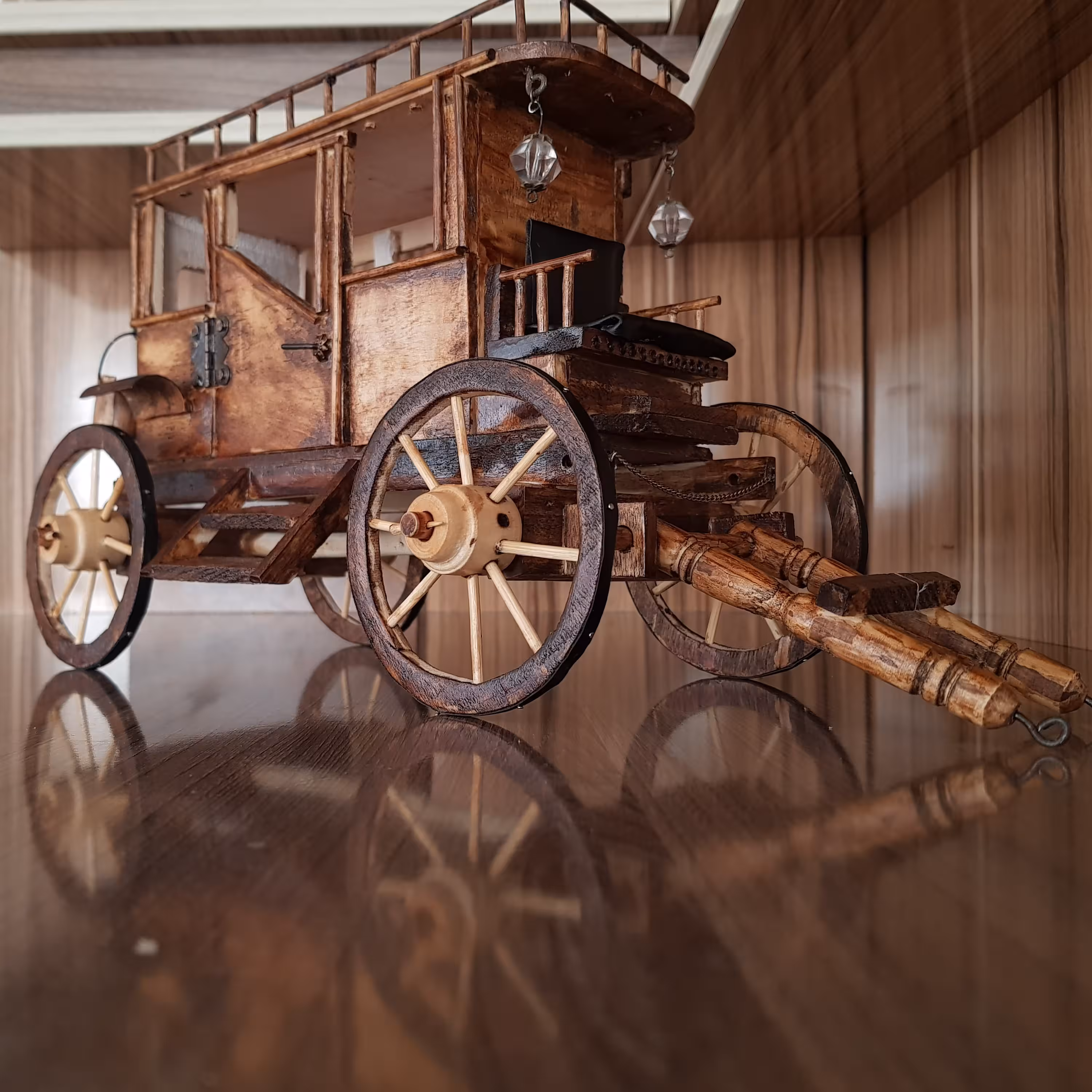 ماکت کالسکه چوبی کلکسیونی مدل  (Prince)