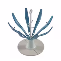 پایه آبکشی بطری تاشو طرح گل آبی Beaba Flower Drying Rack