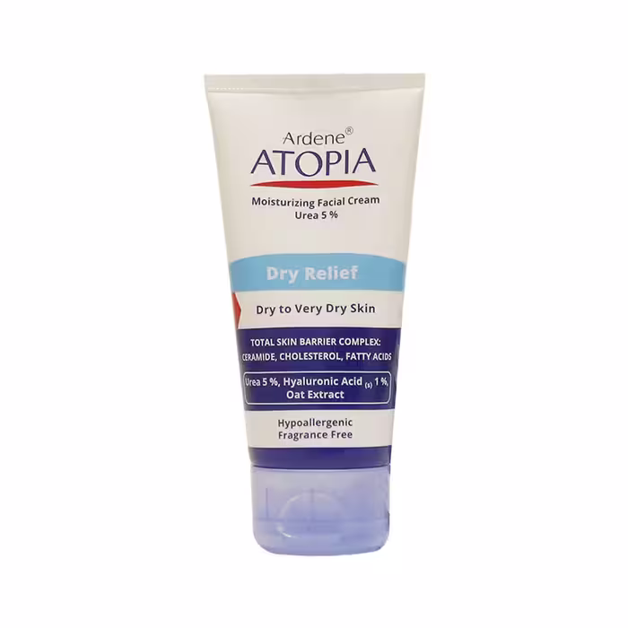 كرم مرطوب كننده صورت حاوی اوره 5% اتوپيا50ميلی لیتر آردن-Ardene