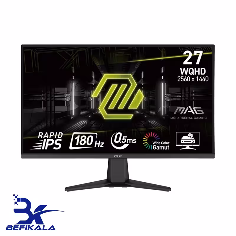 مانیتور گیمینگ ام اس آی 27 اینچ مدل MSI MAG 275QF - بفی کالا | تجربه جدید خرید لپ تاپ