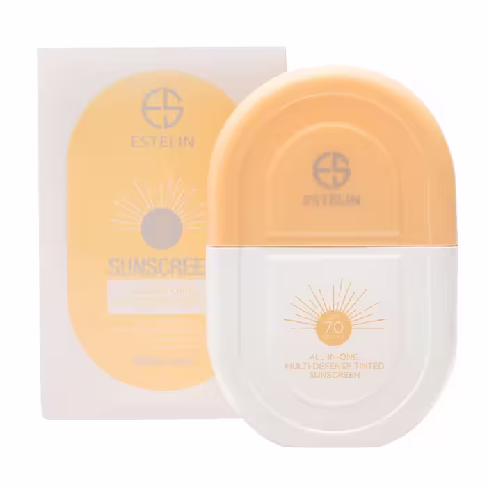 کرم ضد آفتاب رنگی استلین ESTELIN مدل SPF 70 حجم 50g