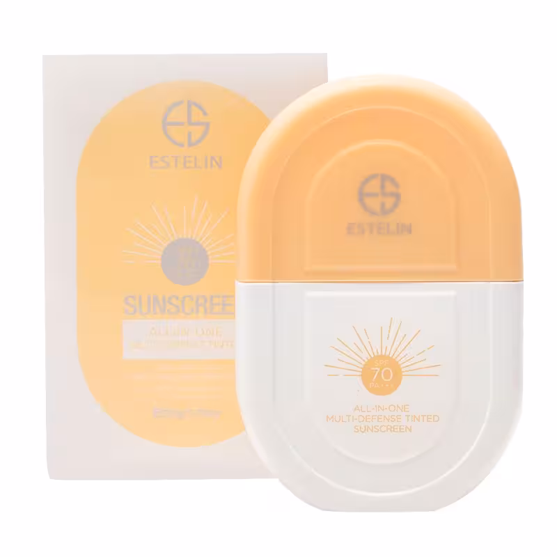 کرم ضد آفتاب رنگی استلین ESTELIN مدل SPF 70 حجم 50g