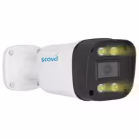 دوربین مداربسته بولت اسکوو مدل SC-AHD-654 2MP Warm Light