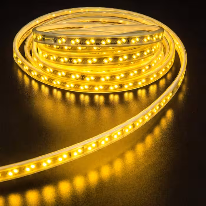 ریسه ال ای دی رنگ آفتابی 5730 تراکم 120 استریپ 220 ولت