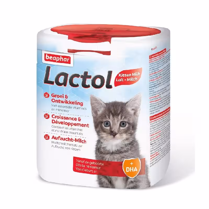 شیر خشک بچه گربه بیفار مدل Lactol وزن 500 گرم