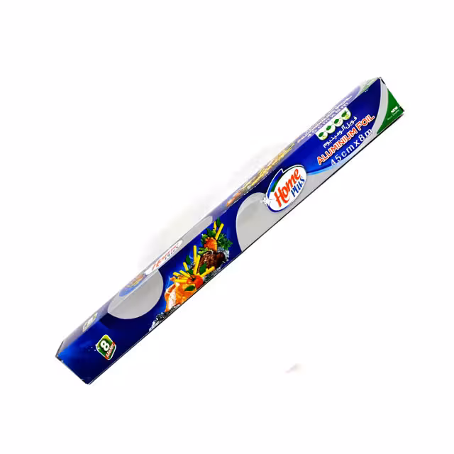 فویل آلومینیومی هوم پلاس عرض 45 سانت 8 متری