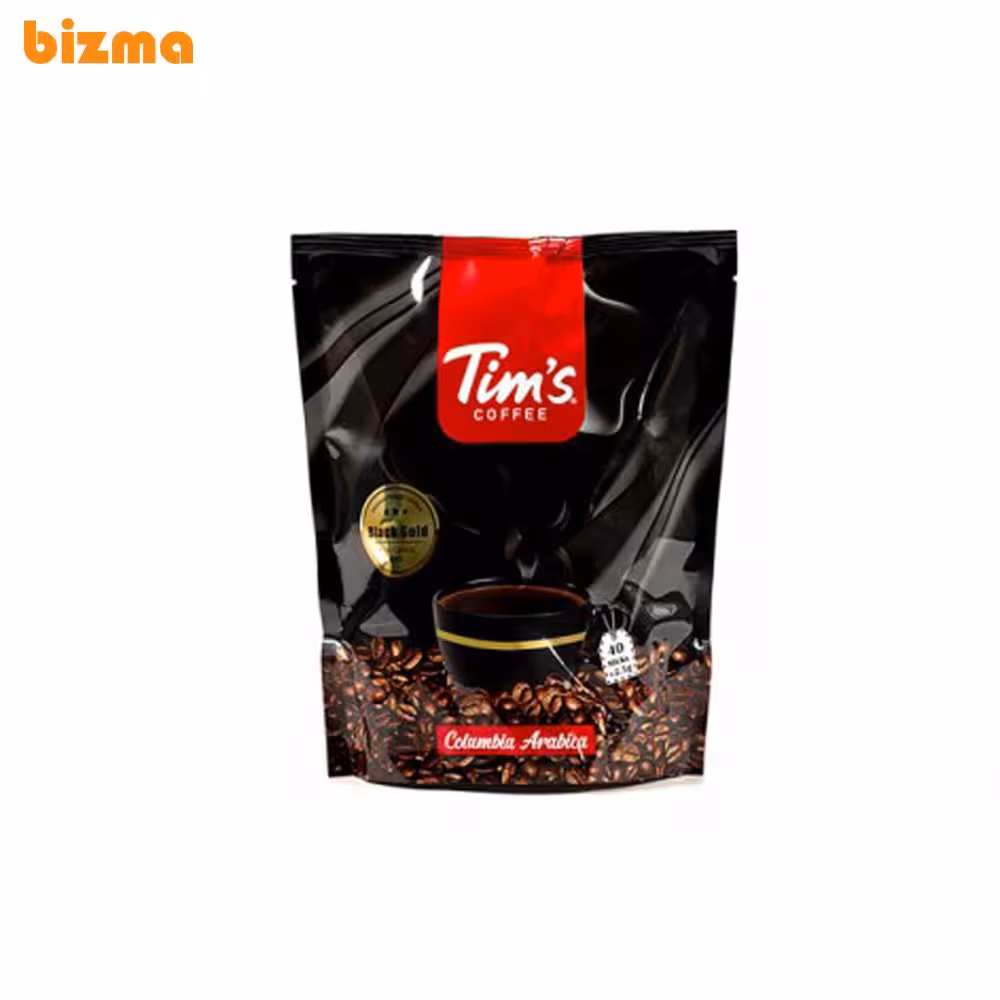 قهوه فوری تیمز بلک گلد – 40 ساشه 2.5 گرمی