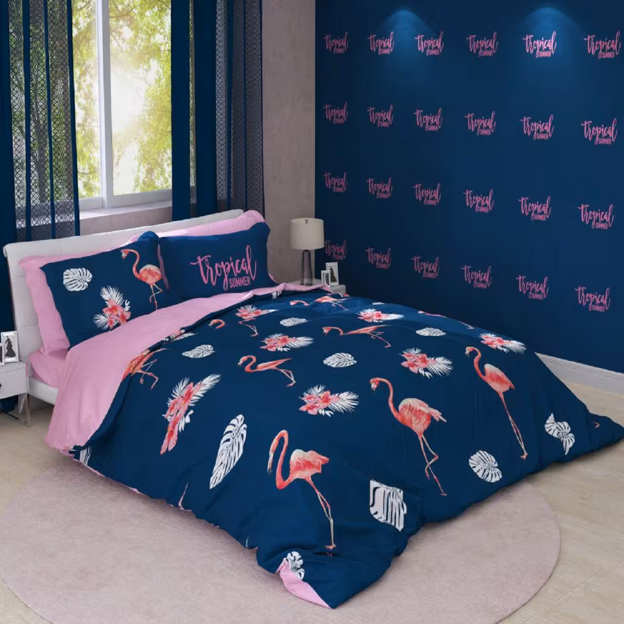 سرویس لحاف روتختی ترکسان کد D153 دو نفره 6 تکه