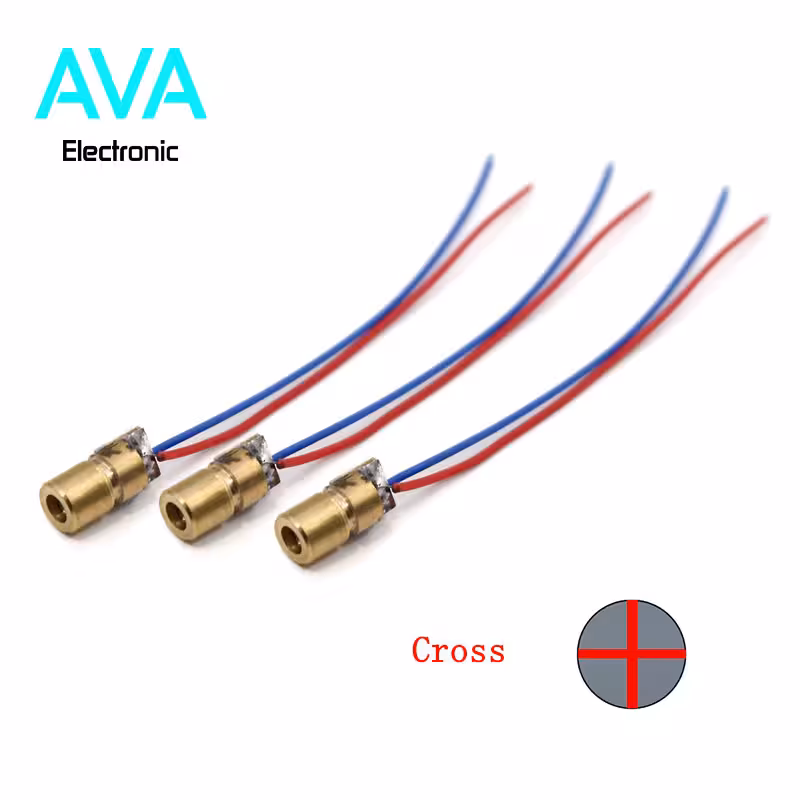 لیزر قرمز 5mW کراس Laser Cross