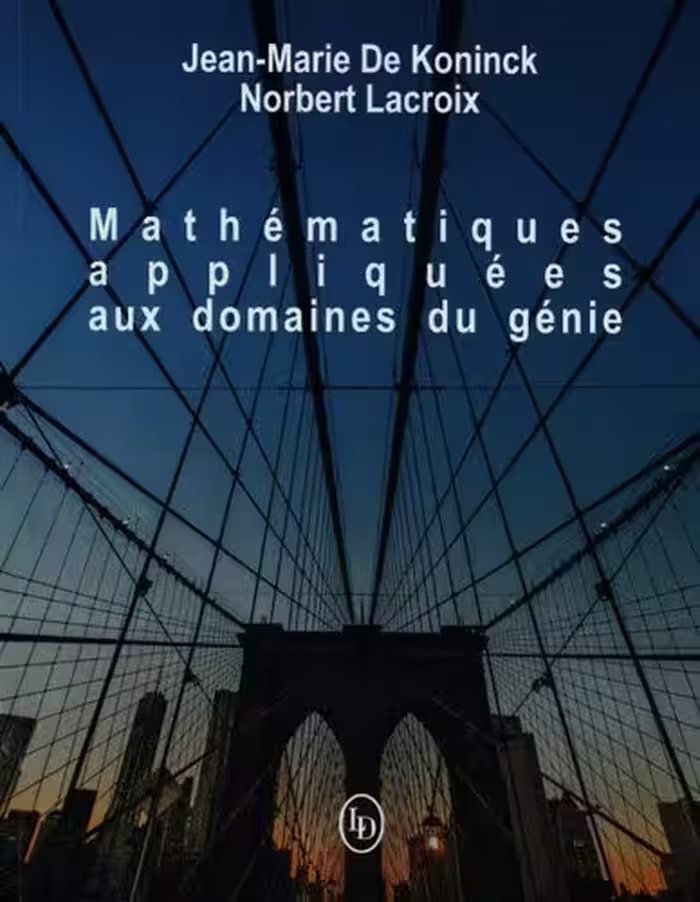 خرید و دانلود نسخه کامل کتاب Mathématiques appliquées aux domaines du génie