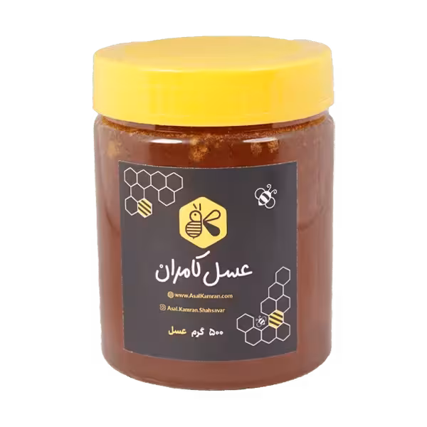عسل رازیانه طبیعی 500 گرمی
