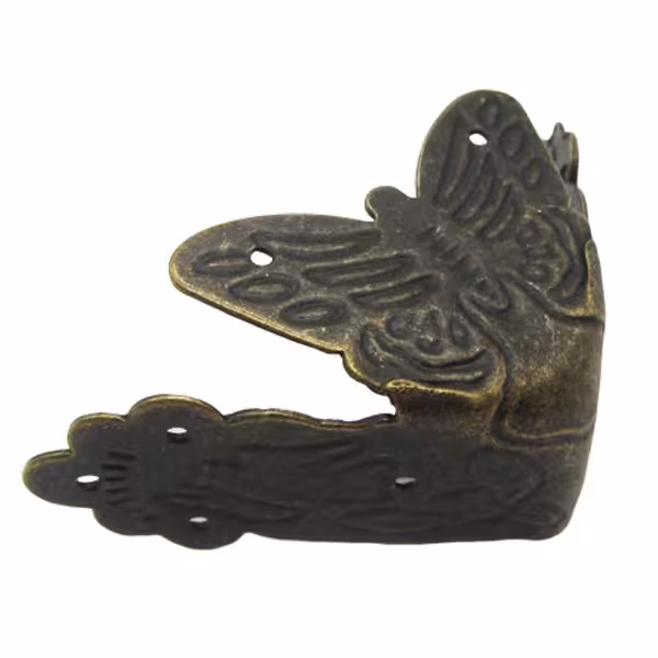 گوشه لبه دارزیتونی طرح پروانه 191