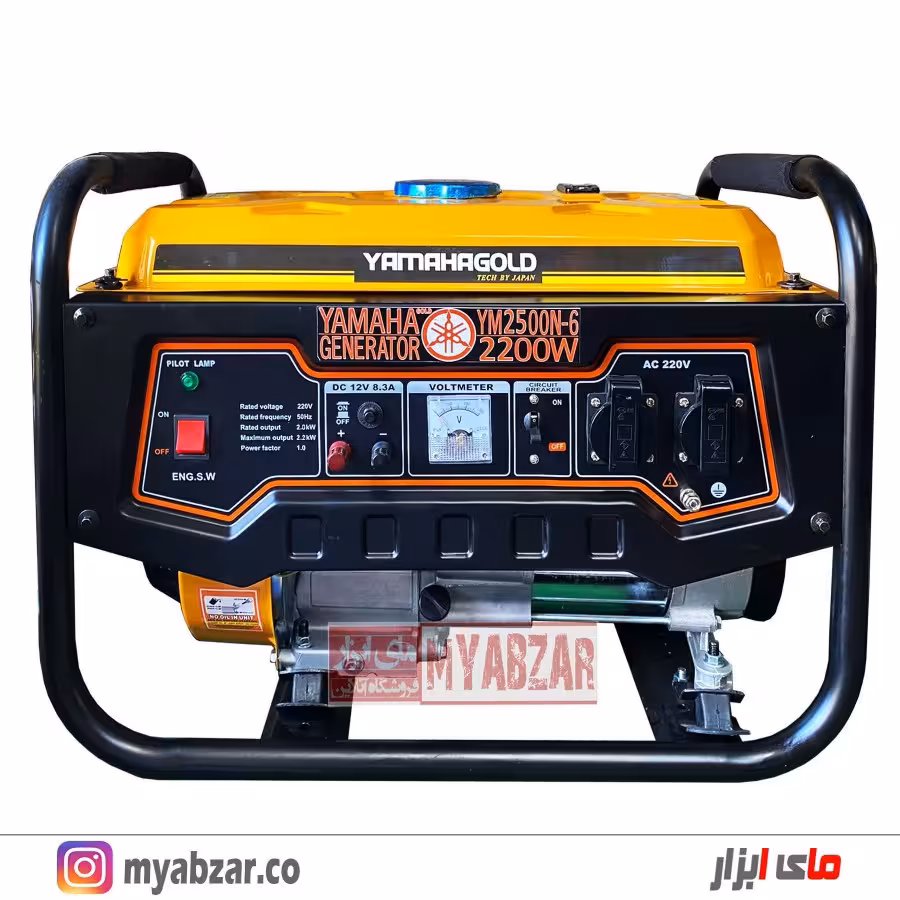 موتور برق یاماها 2.2 کیلووات مدل YAMAHA 2500N-6