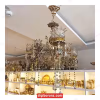 لوستر 6 شعله ويکتوريا شاخک معمولی