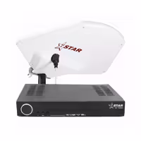 گیرنده دیجیتال STAR مدل HEVC.SR88000 به همراه آنتن هوایی STAR