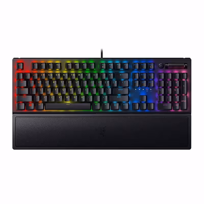 کیبورد گیمینگ ریزر BlackWidow V3 Yellow Switch