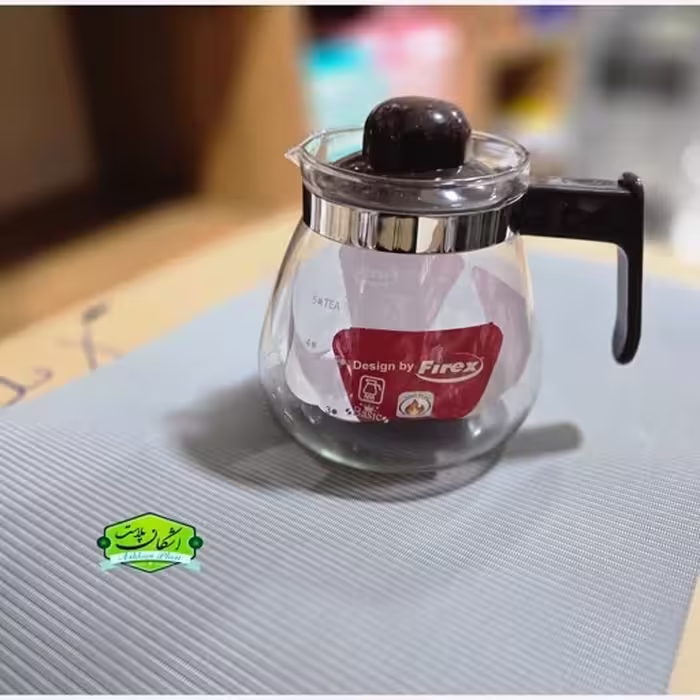 قوری پیرکس شیشه ای 100 میلی‌لیتر