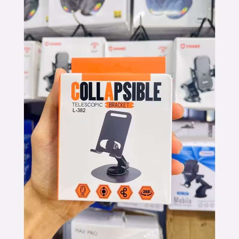 هولدر رومیزی گوشی تمام فلز L382 مقاوم و باکیفیت