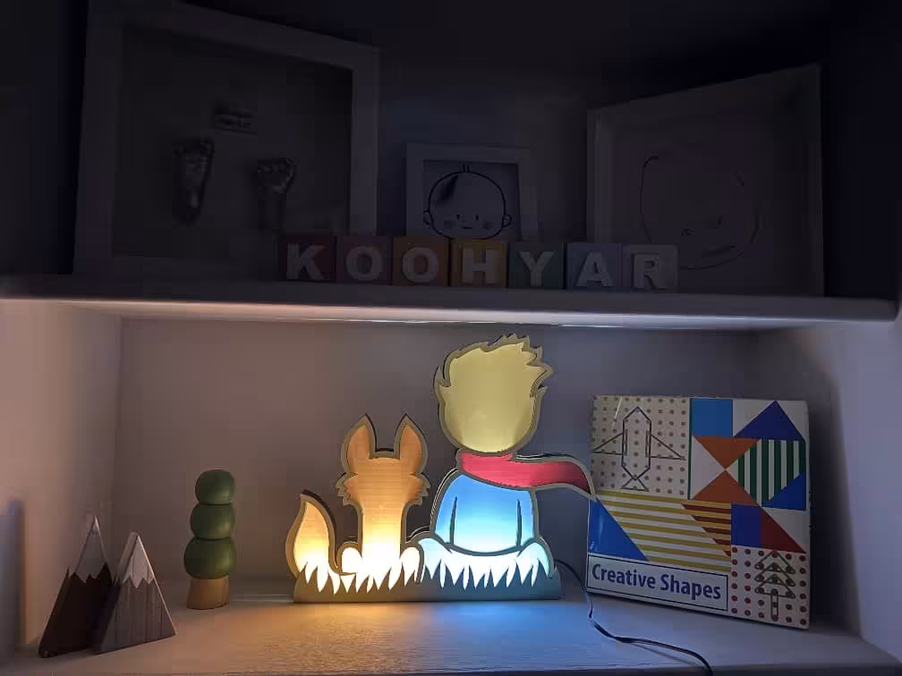 چراغ خواب اتاق کودک با طرح های متنوع