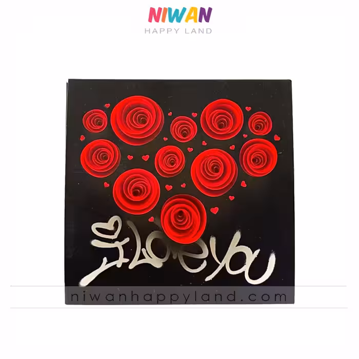 شکلات کادویی مرداس طرح عشق